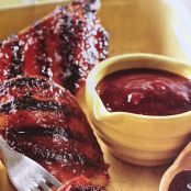 Grilled Chicken with Sweet & Sticky Sauce for 2